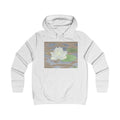 Lotus Watercolor Hoodie — Tranquil Floral College Style