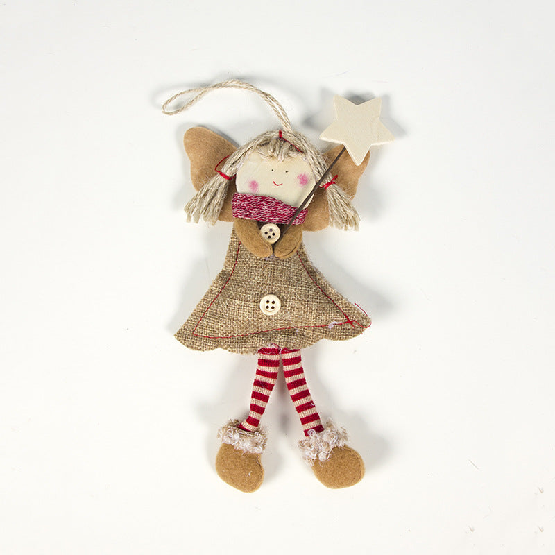 Smiling angel doll pendant