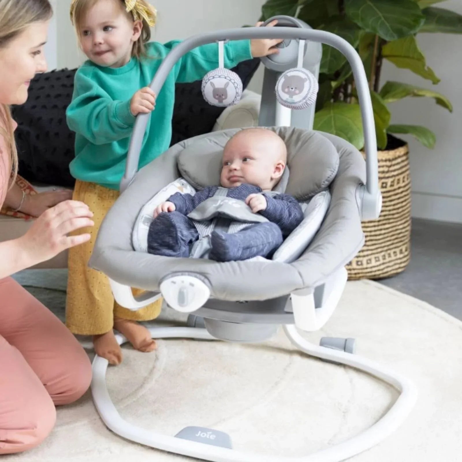 Joie Serina 2-in-1 Swing - Cosmo Grey