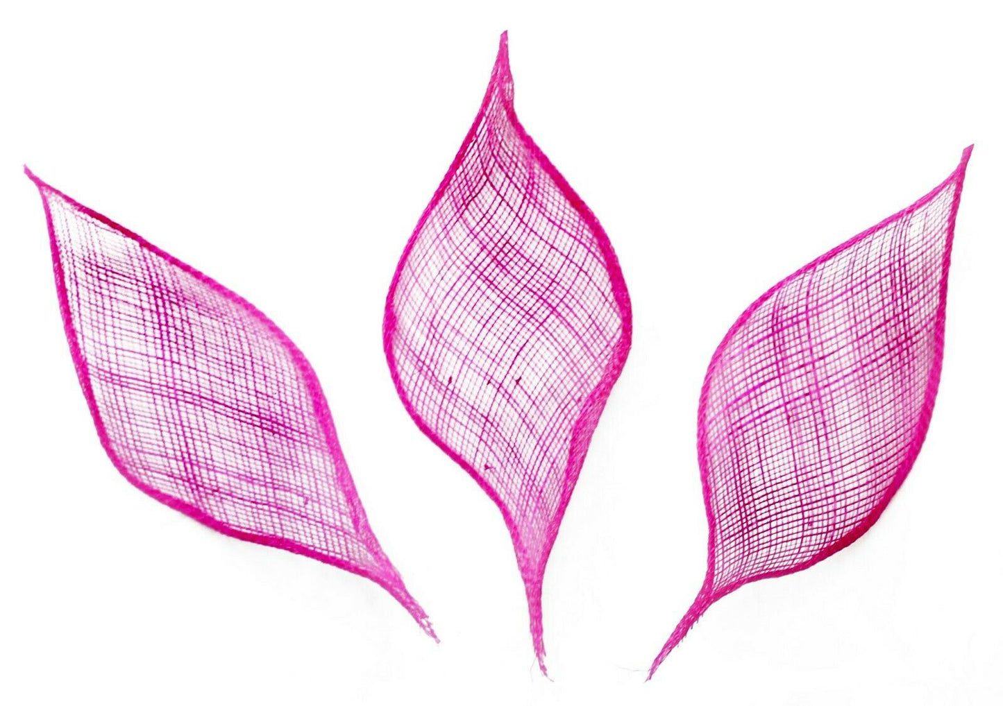 Large Leaf Petal Trimmings Sinamay Fascinator Making Millinery UK