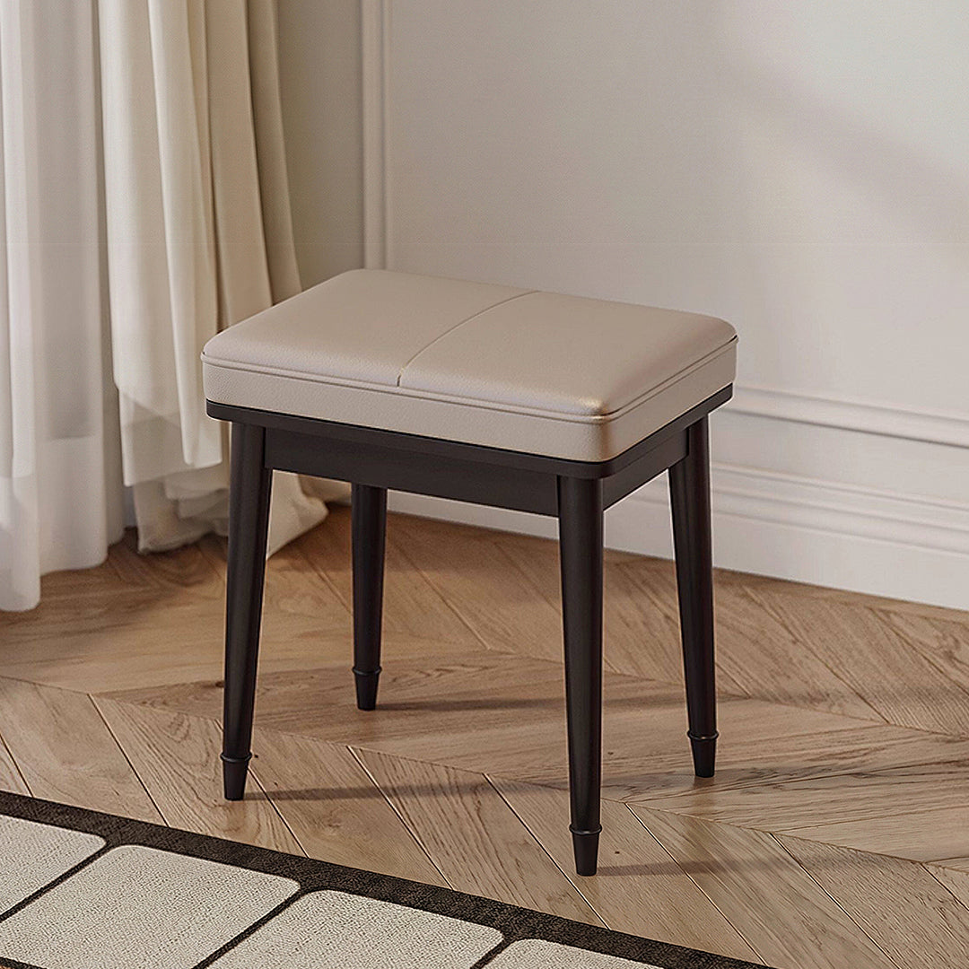 Scarlett Dressing Table With Side Cabinet & LED Mirror