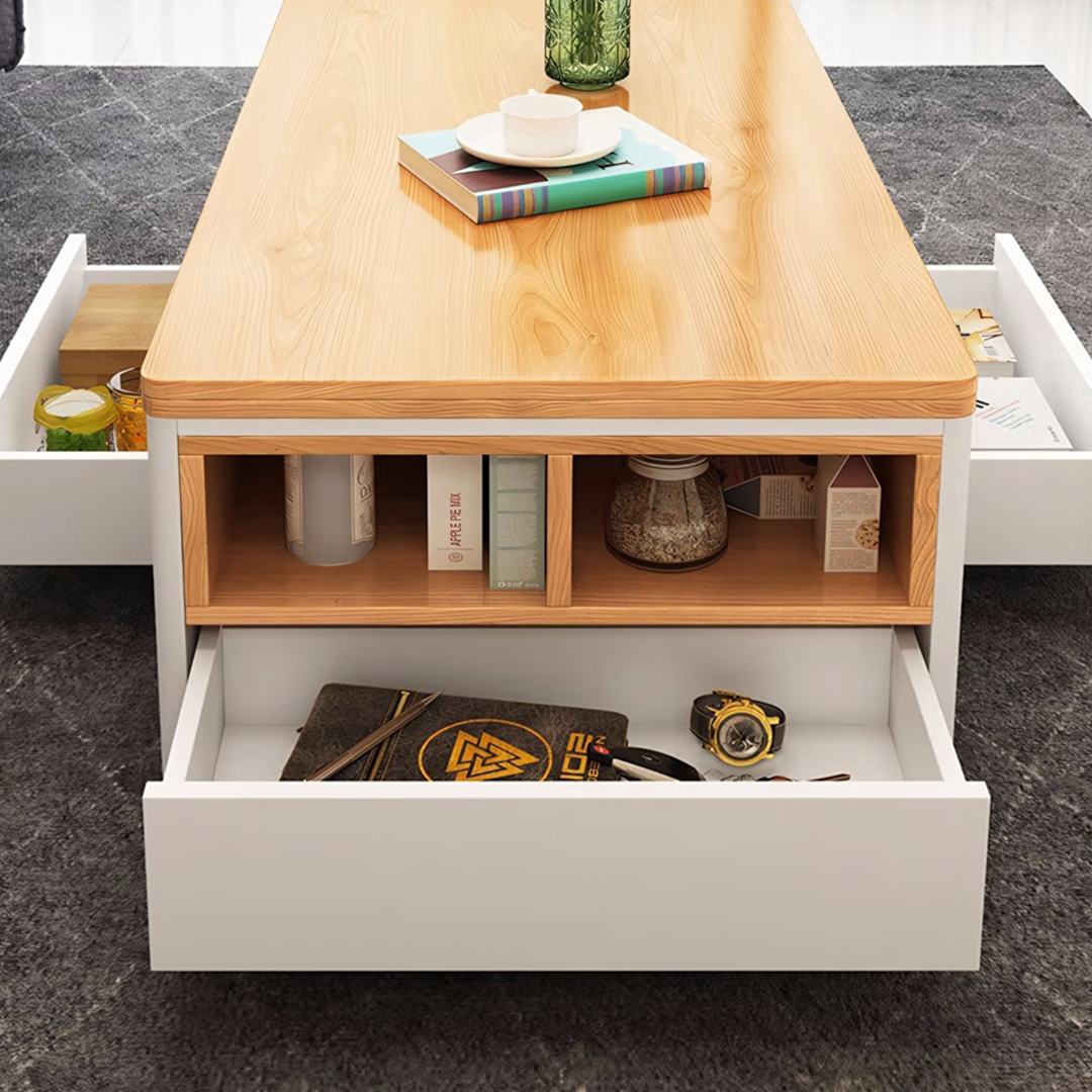 Ruby Lift Top Coffee Table, Multi-Functional Foldable Coffee Table