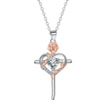 Cross Pendant Necklace Valentine's Day Gift