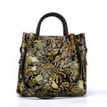 Trendy Women's Bags Three-dimensional Embossed Women's Messenger Bag First Layer Cowhide Bag