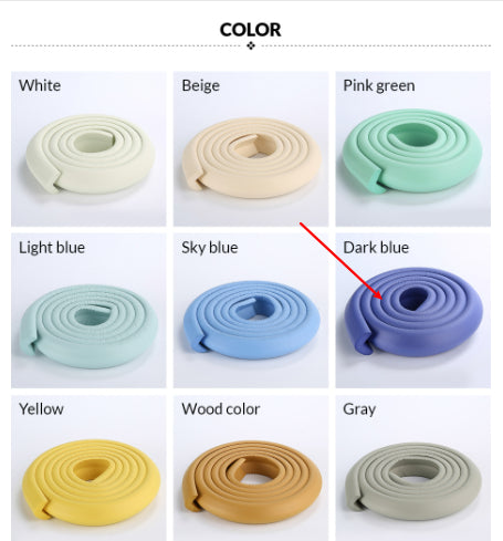 Thickened L-shaped Anti-knock Protection Anti-collision Strip