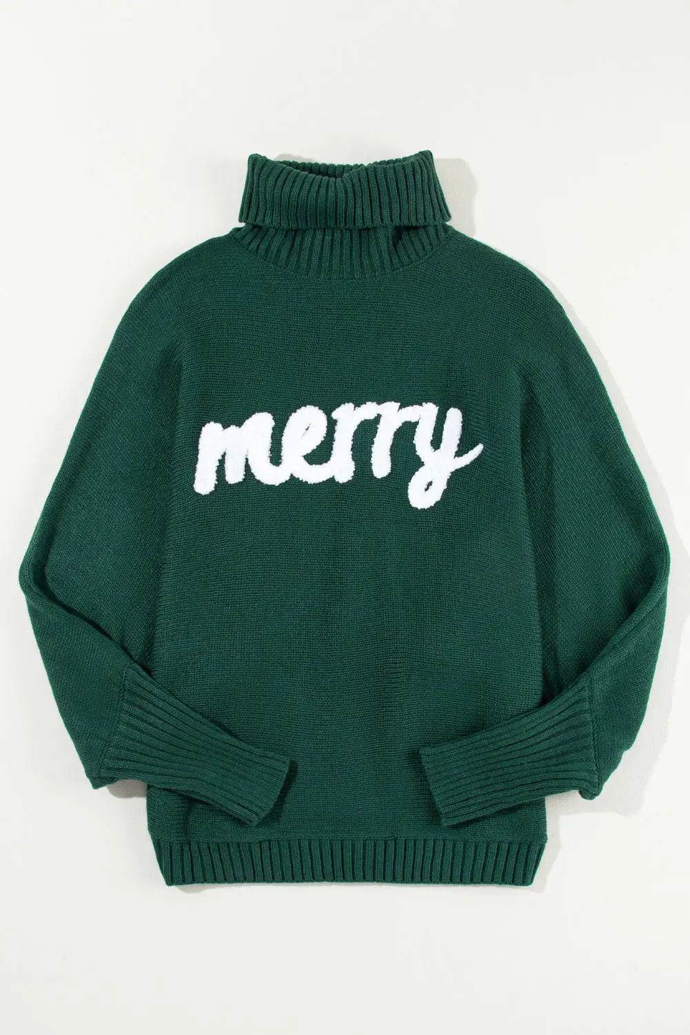 Fiery Red High Neck Sweater for a Stylish Christmas
