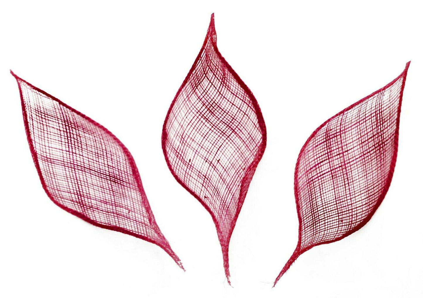 Large Leaf Petal Trimmings Sinamay Fascinator Making Millinery UK