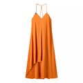 Women's Simple Style Slim Strap Dress