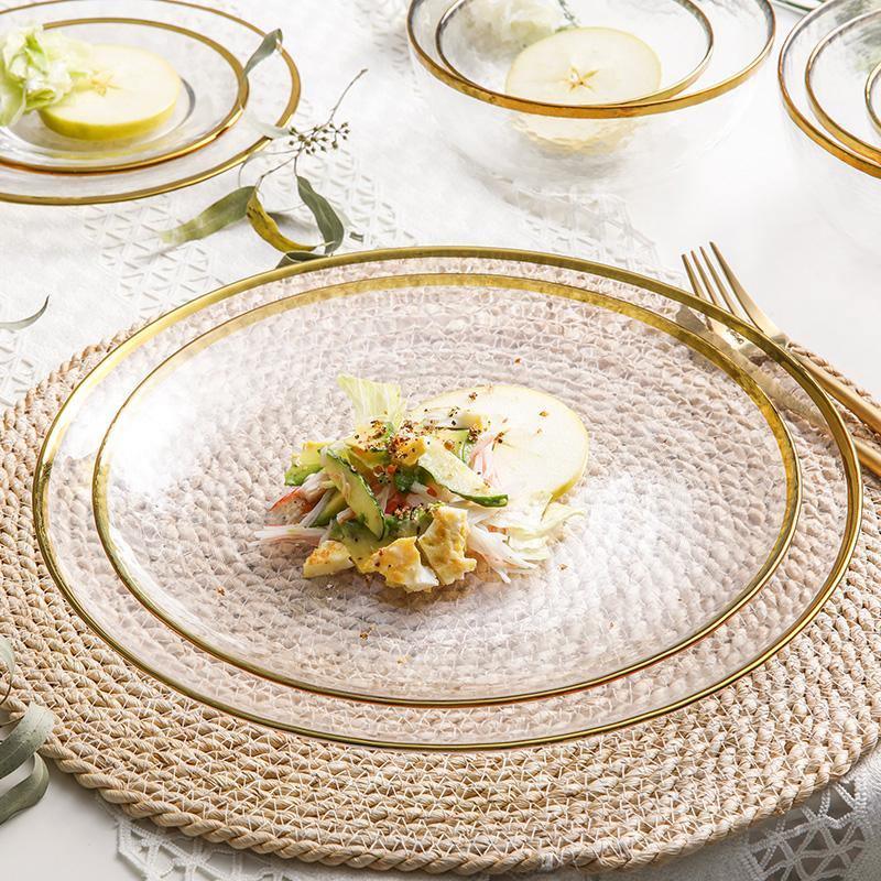 7 Piece Glass Dinner Set, Glassware