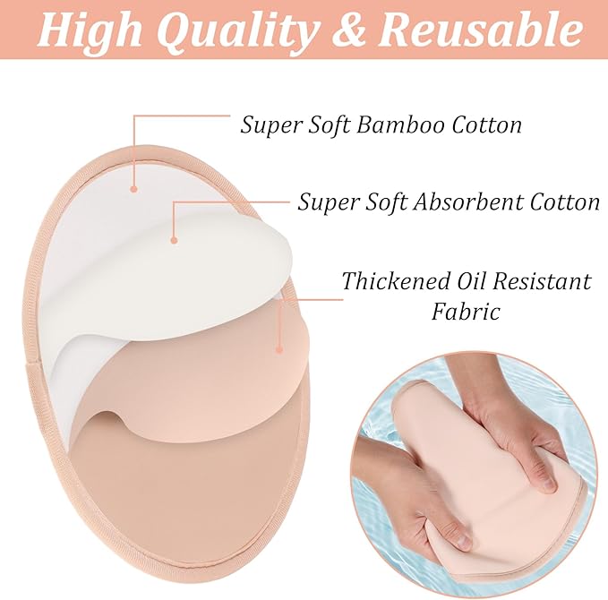 Reusable Bamboo Chest Wraps - Castor Oil Pack