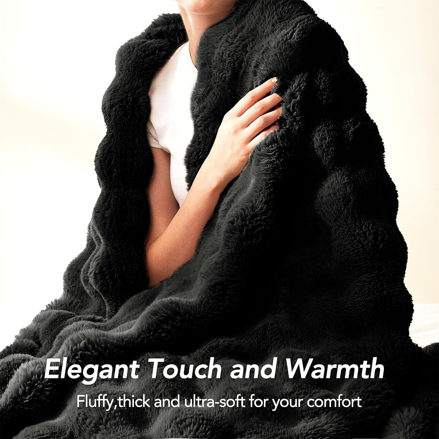 Luxury Faux Fur Throw Blanket