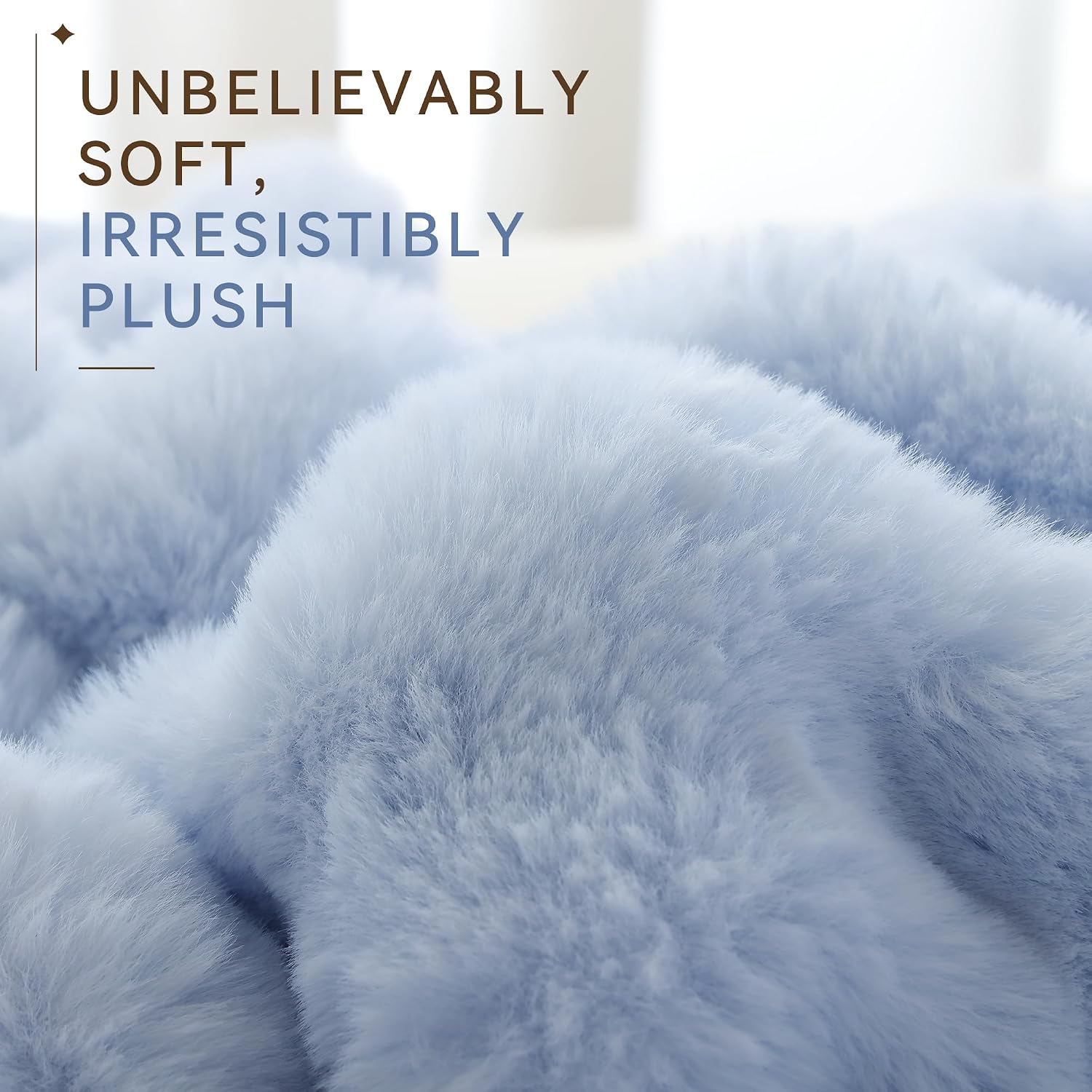 Luxury Faux Fur Throw Blanket