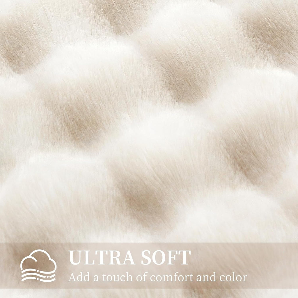 Luxury Faux Fur Throw Blanket