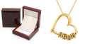 Personalized Heart Necklaces Women Jewelry Custom Name Necklaces & Pendants Mothers Day Gift