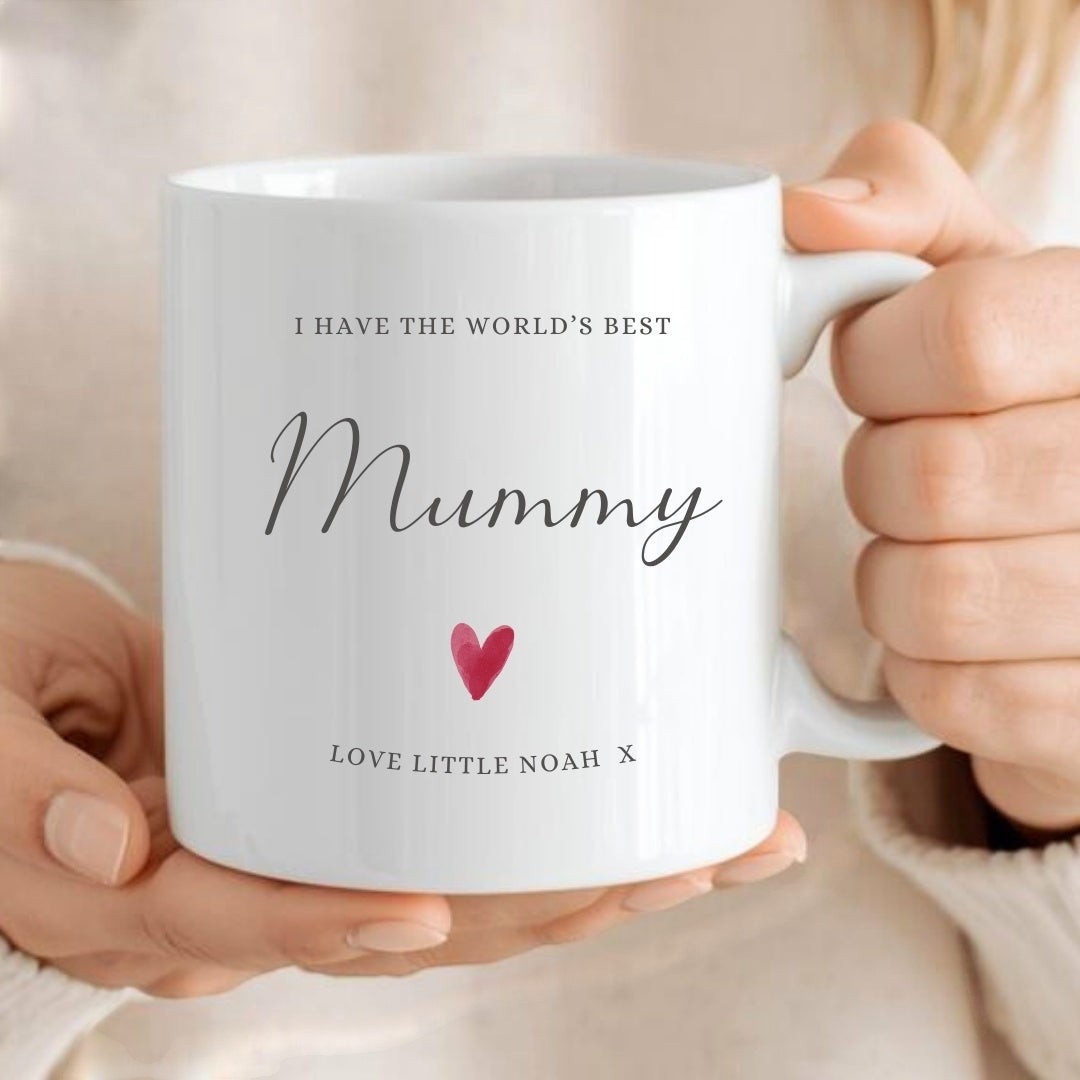 Personalised I Have The World's Best Mummy Mug