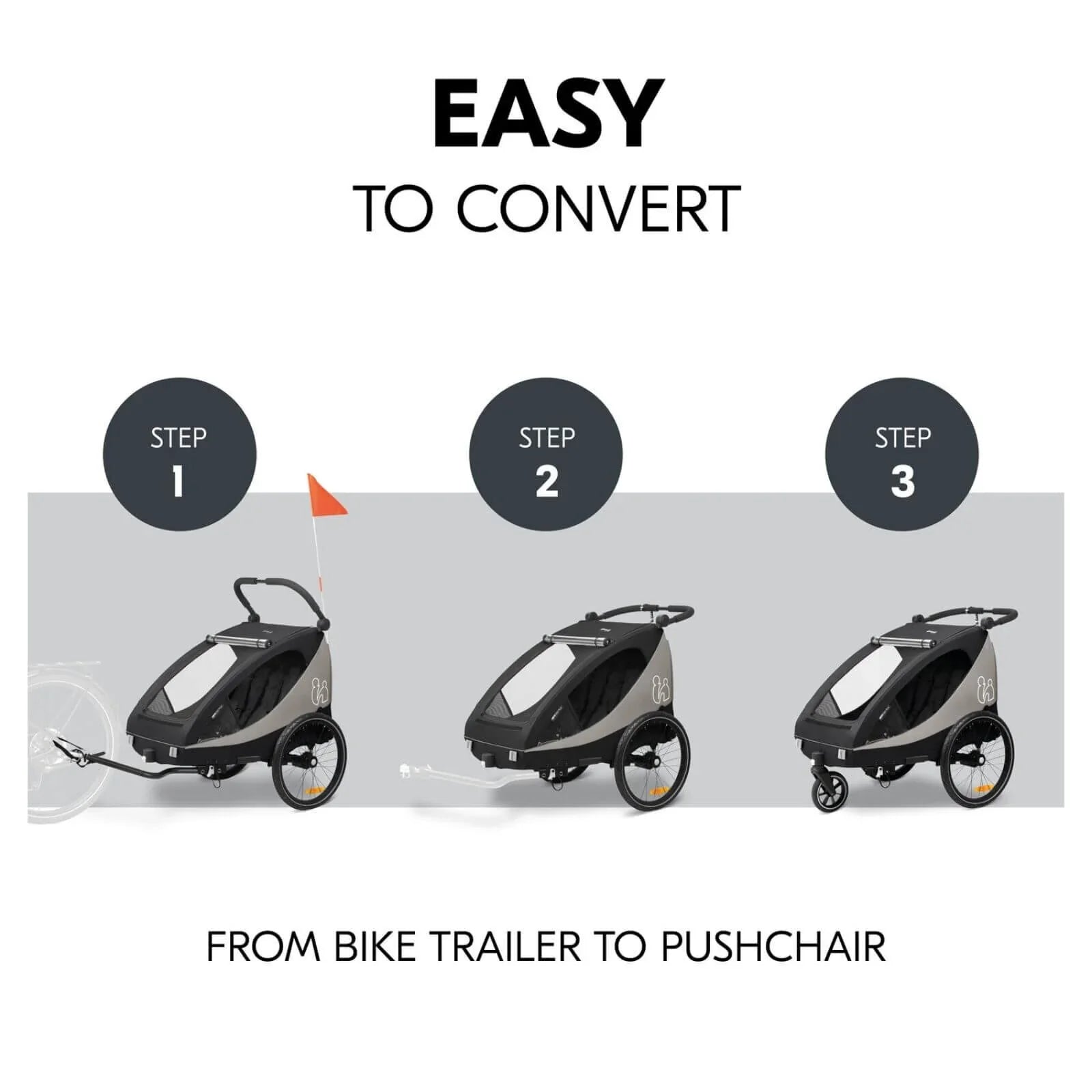 Hauck Dryk Duo Plus - Black