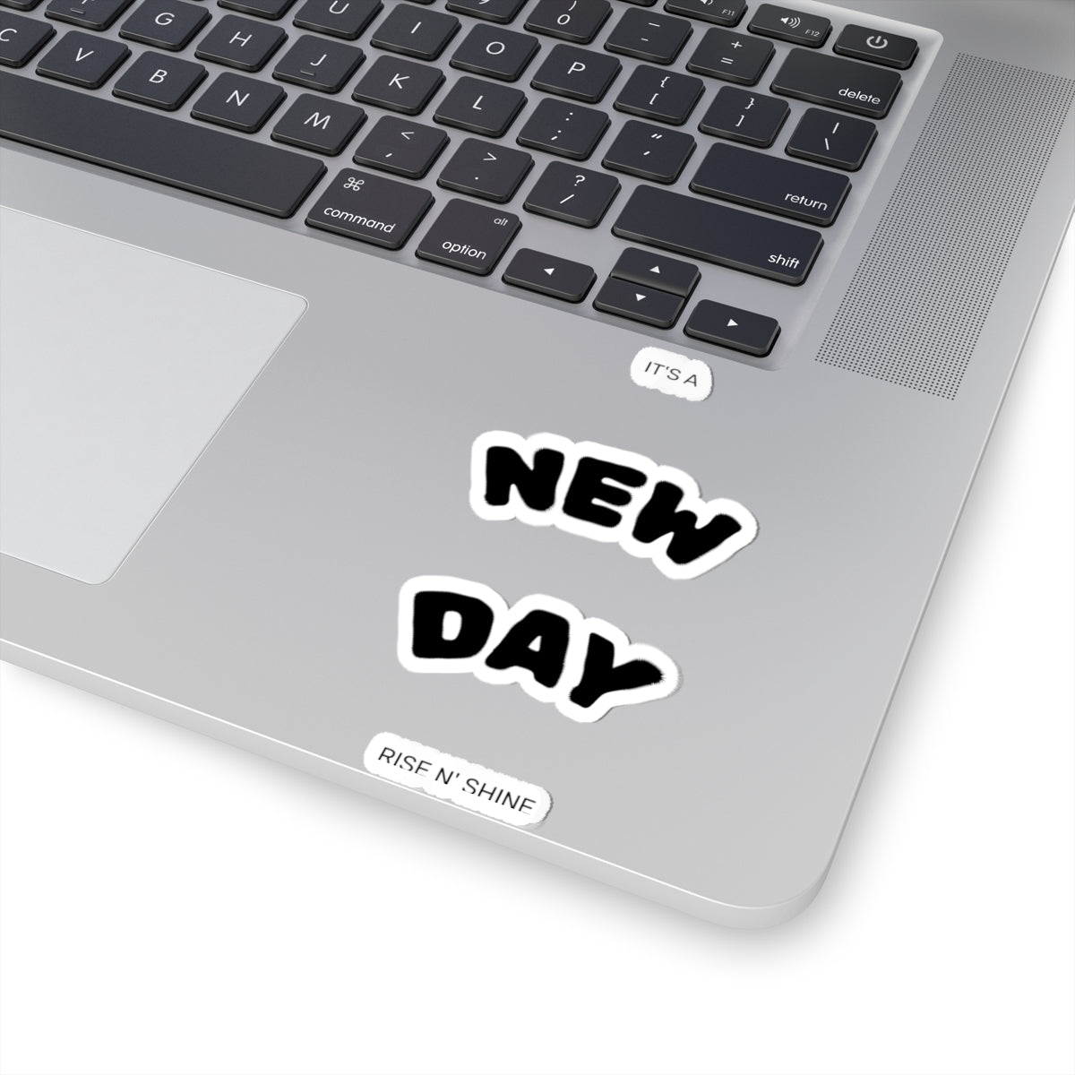 New Day Sticker — Motivational Kiss-Cut Vinyl Decal