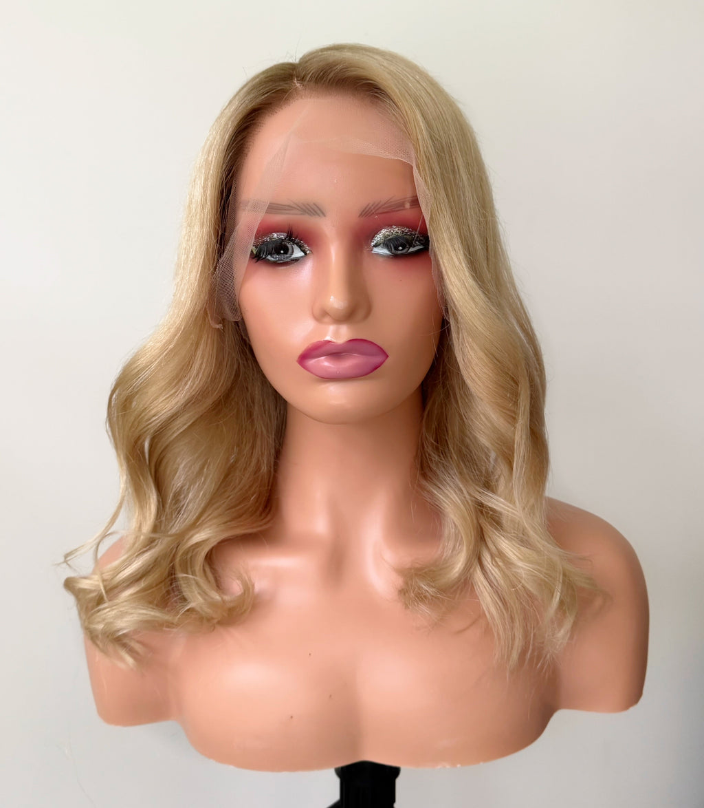 Golden Sif - 13"X4" Lace Front Human Hair Wig