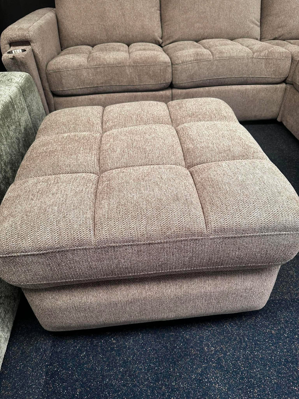 Mavam Corner Sofa with Footstool Included