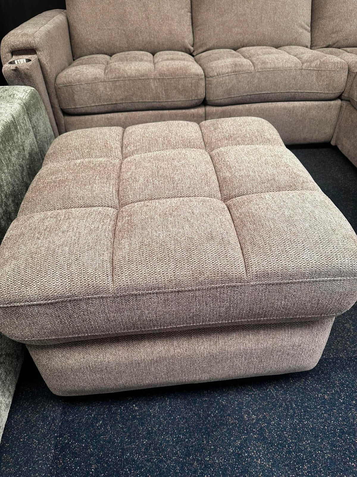 Mavam Corner Sofa with Footstool Included