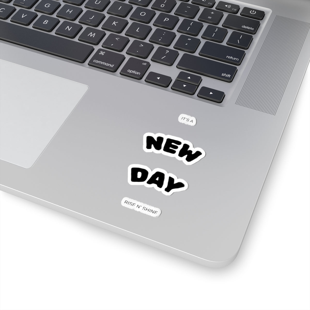 New Day Sticker — Motivational Kiss-Cut Vinyl Decal