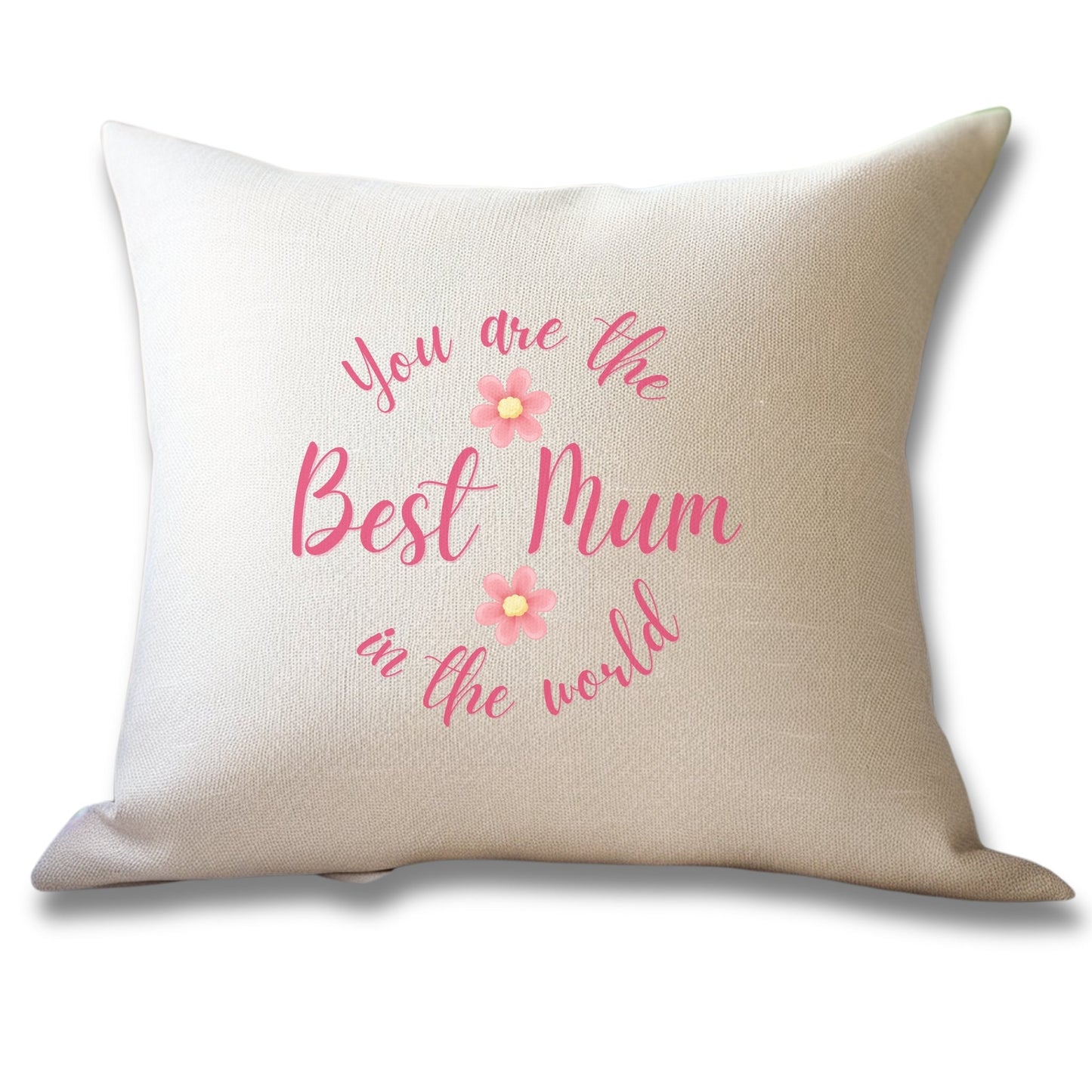 Personalised You're The Best Mum In The World Cushion