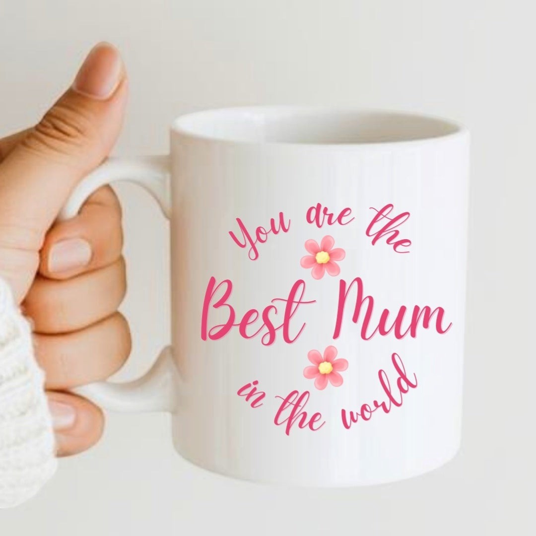 You are the Best Mum in the World Personalised Mug