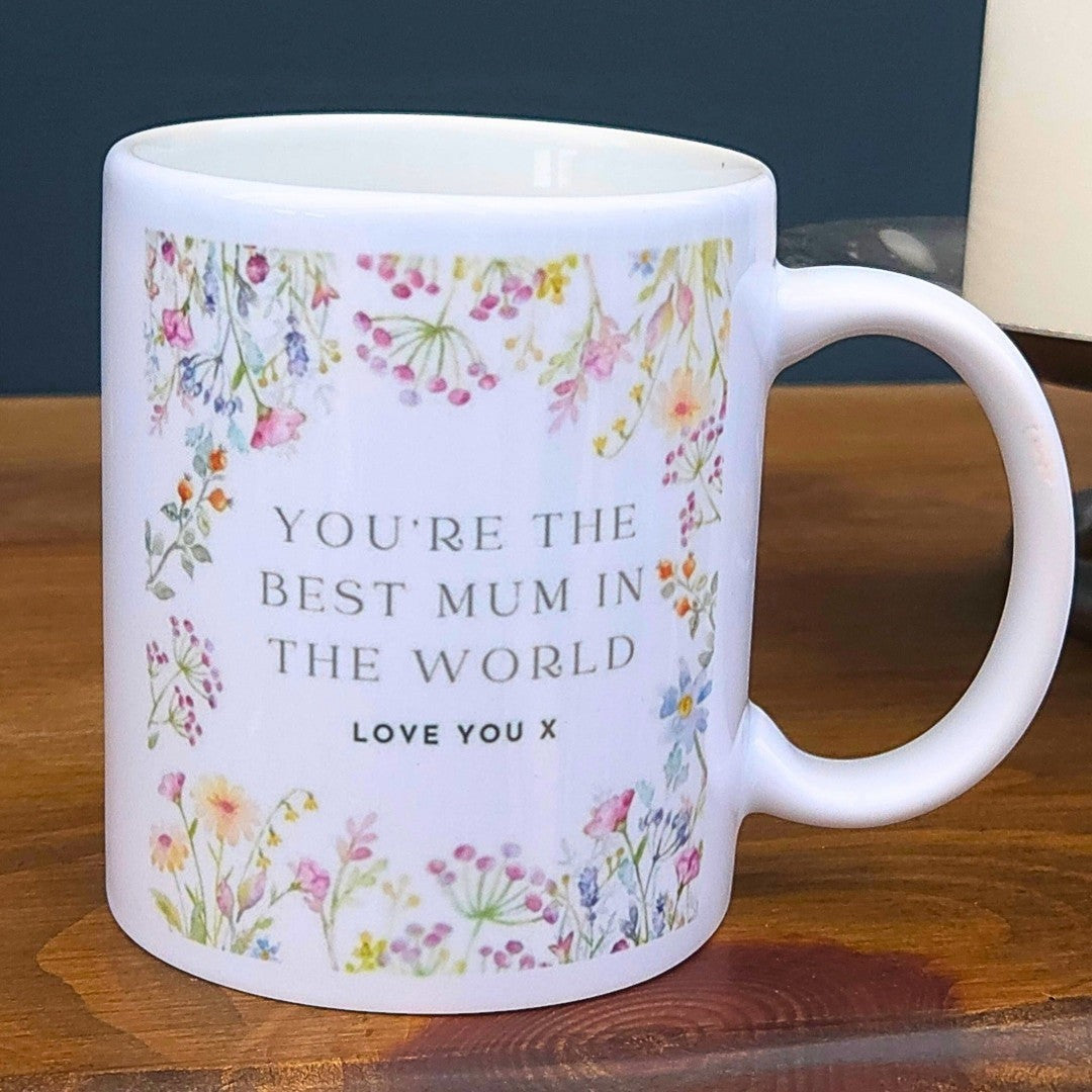 Personalised Best Mum Mug