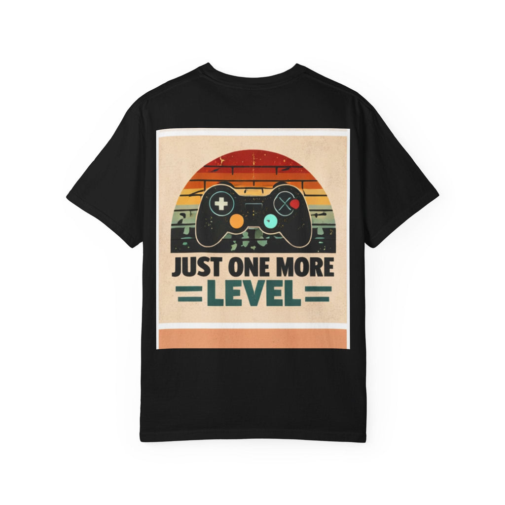 Retro Video Game Controller Just One More Level T-Shirt | Gamer Tee