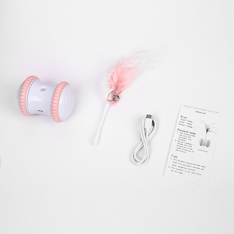 Meow trolley electric cat toy