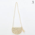 Women's Fashion Casual Handmade Straw Woven Shoulder Tassel Beach Bag