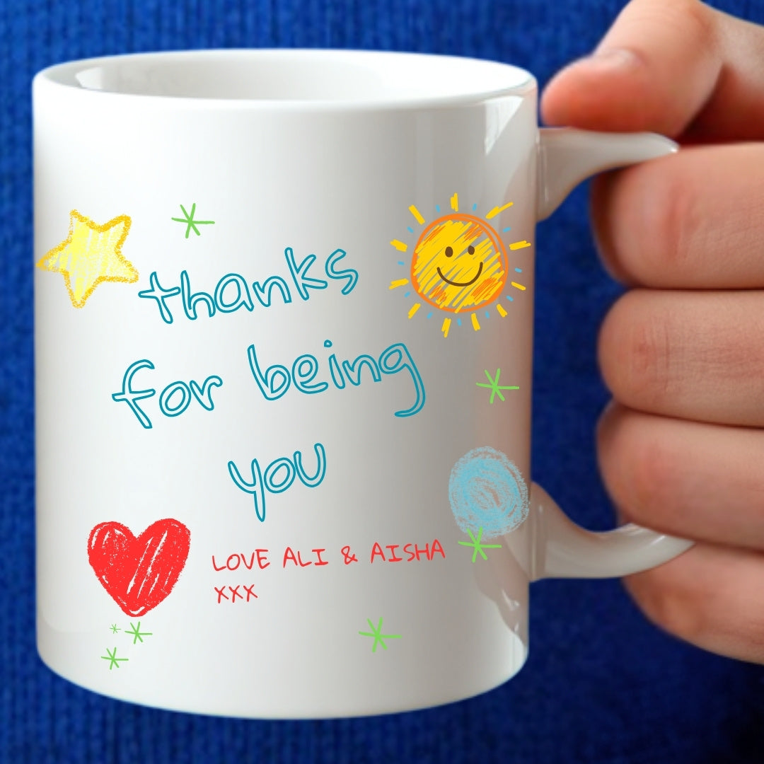 Personalised Best Dad in the World Mug | Birthday Gift