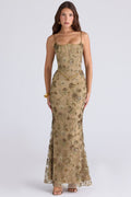 Women's Style Elegant And Chic Low Neck Sleeveless Sexy Backless Lace Up Dress