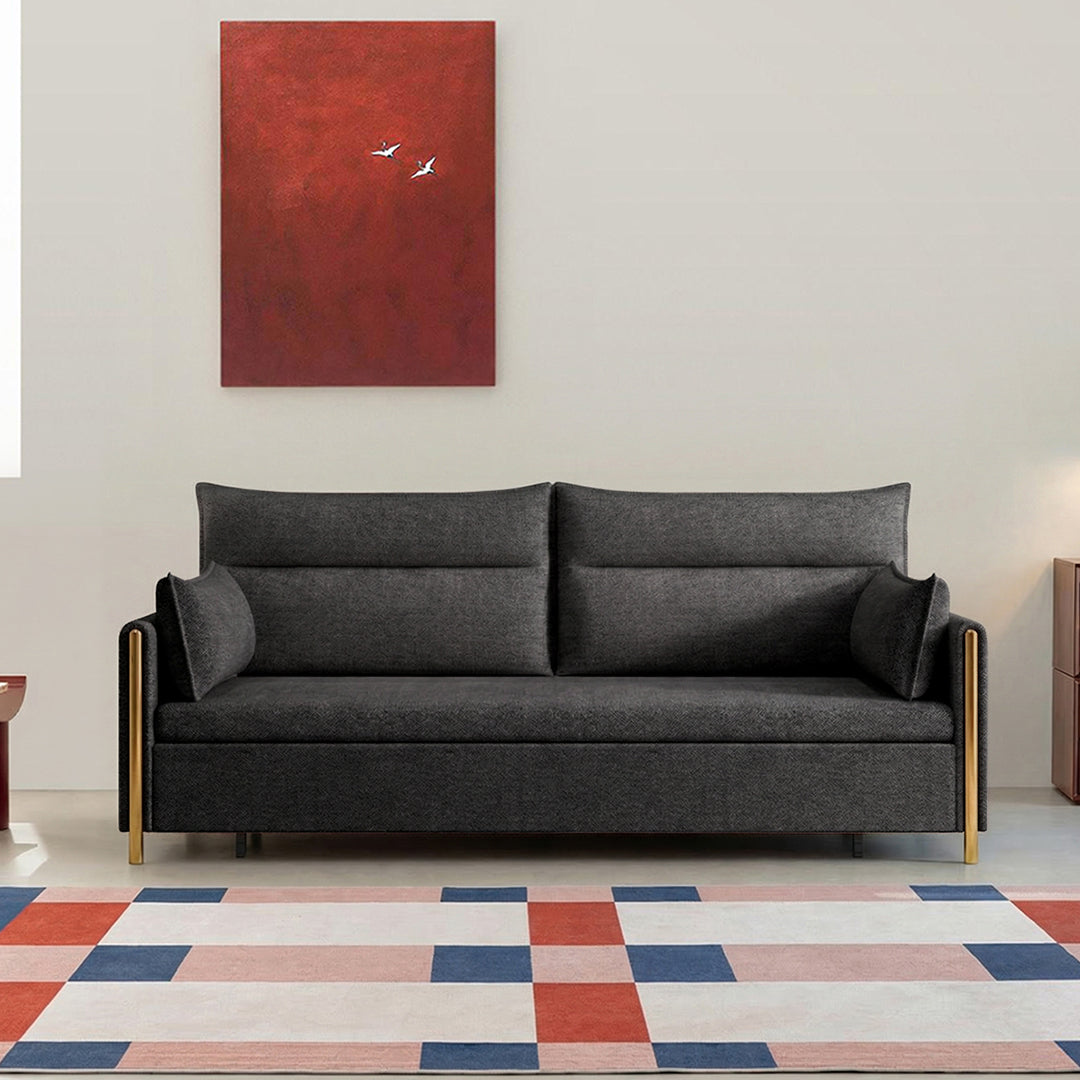 SB122 Two Seater Sofa Bed, Linen