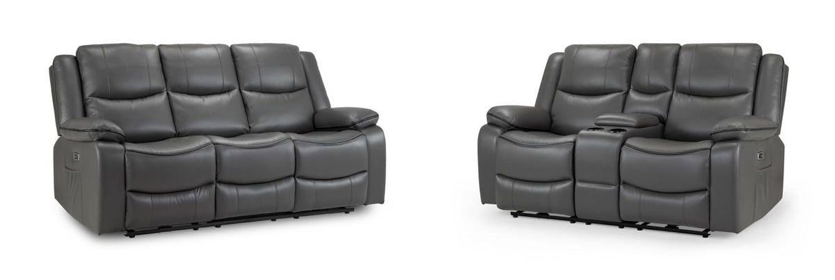 Harald  Electric Recliner Sofa Set: Luxurious 3+2 Seater for Ultimate Comfort