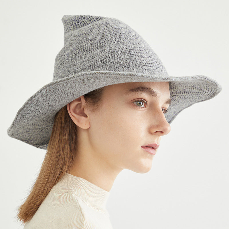European And American Halloween Wool Wizard Hat