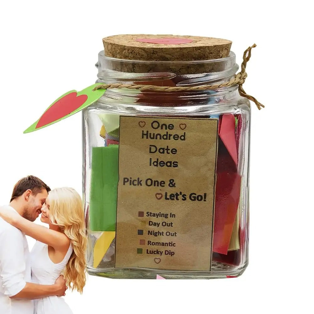 Couple Inspirational Creative Jar Adventure Challenge List