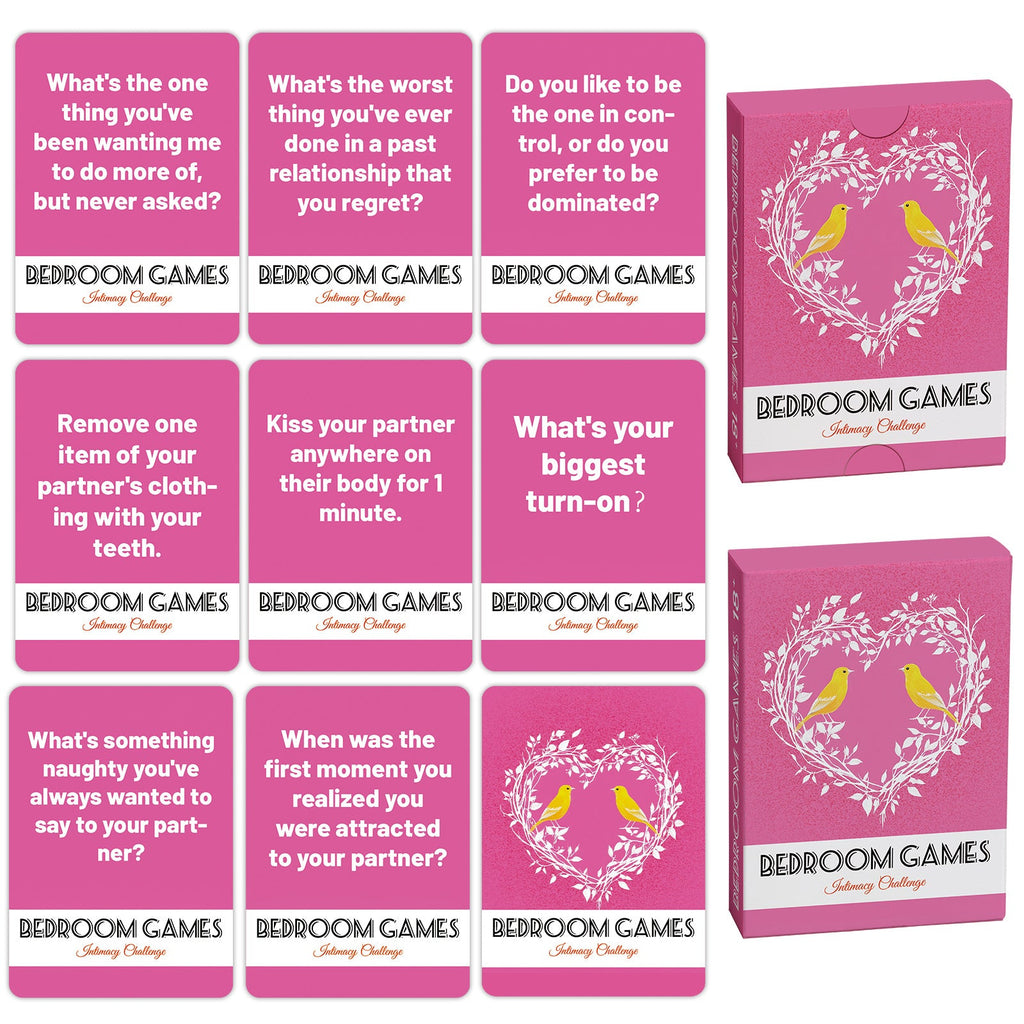 Q & A Challenge Game New 50 Color Box Couple Cards