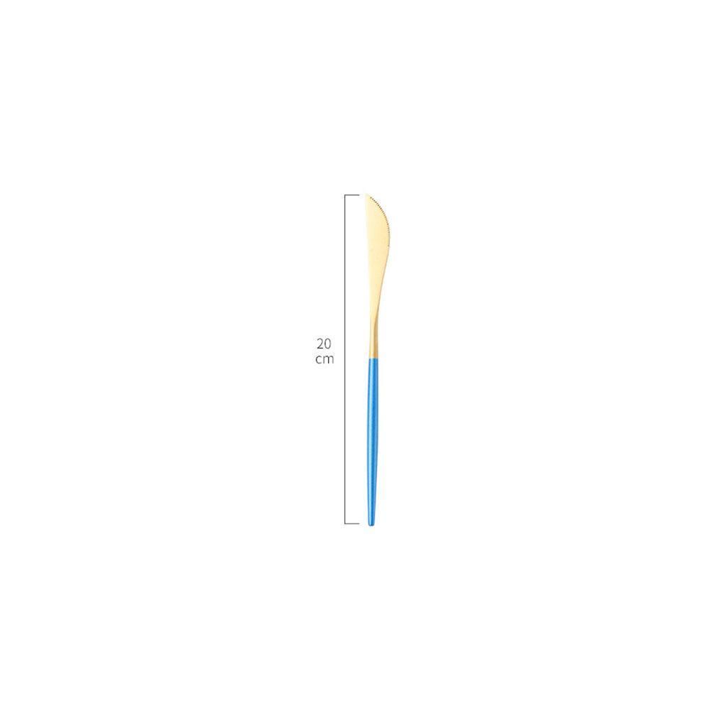 8 Piece Cutlery Set, Blue