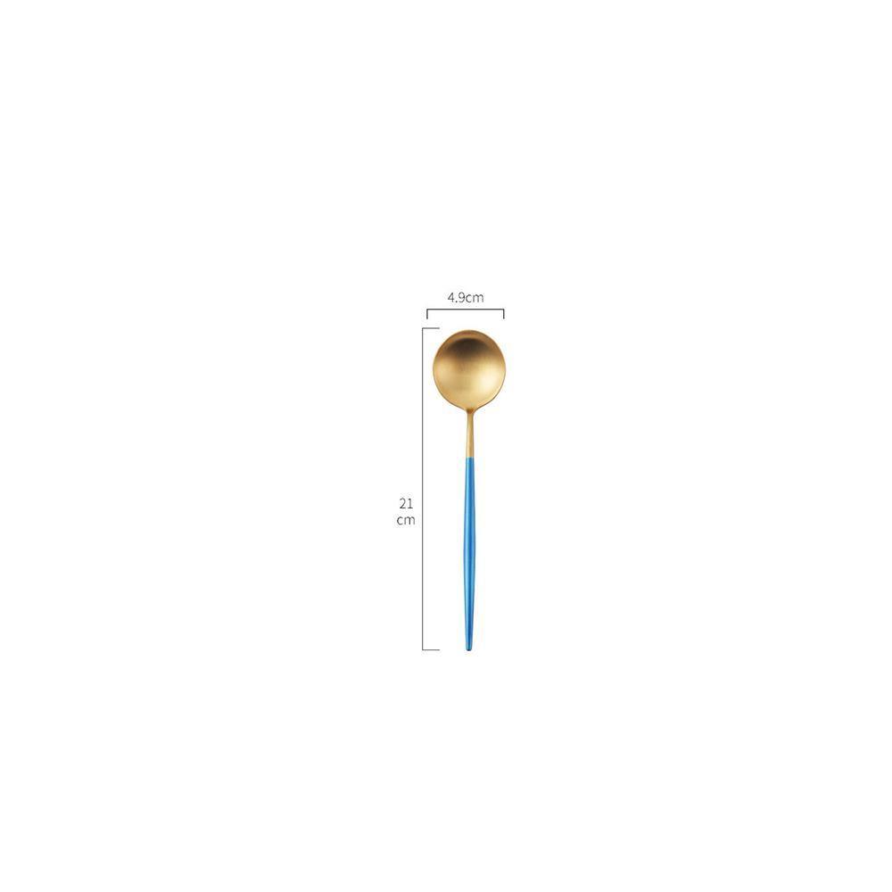 8 Piece Cutlery Set, Blue