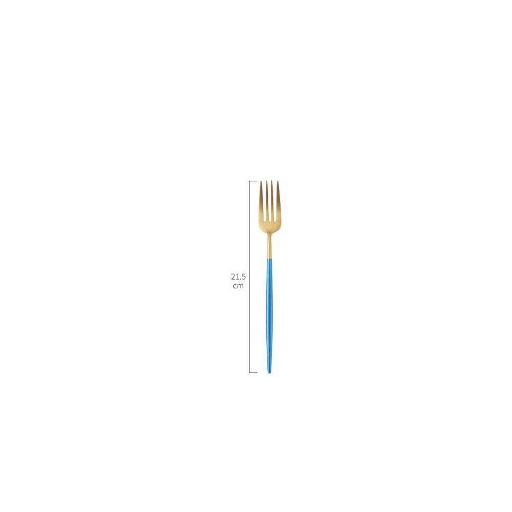 8 Piece Cutlery Set, Blue