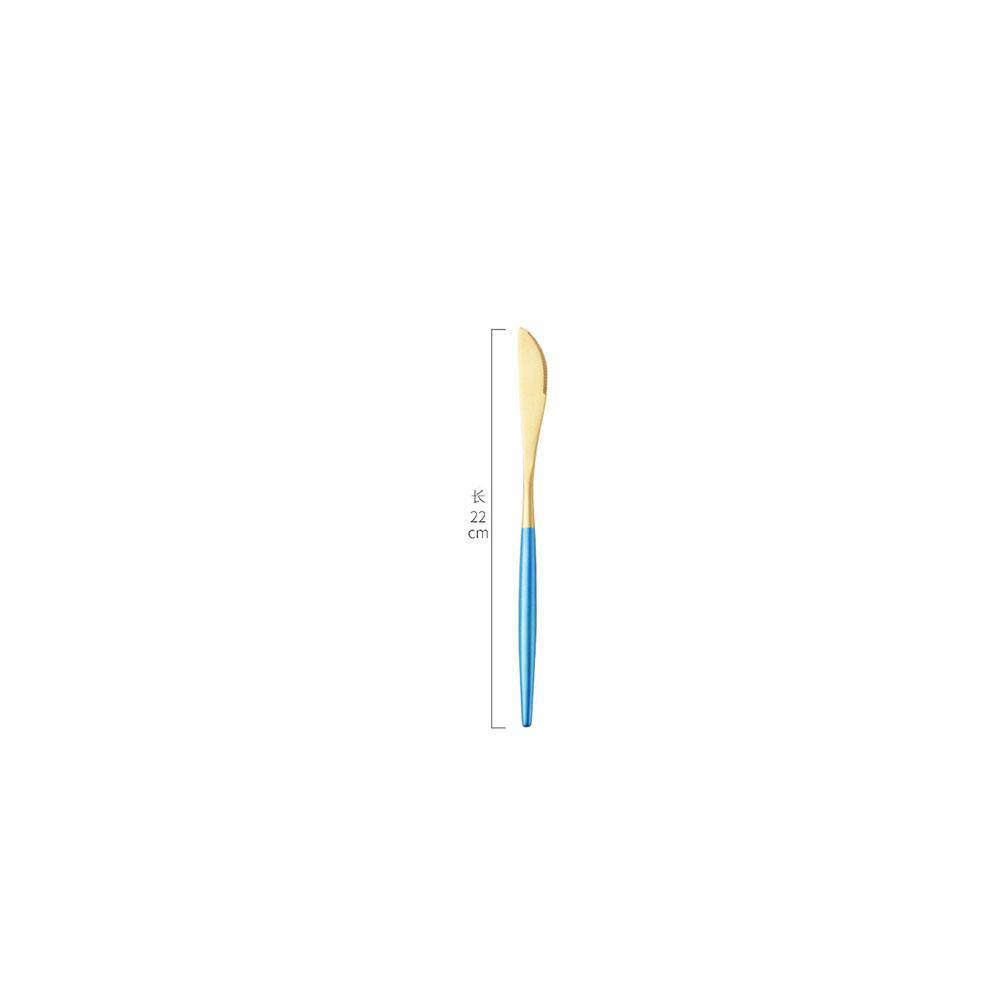 8 Piece Cutlery Set, Blue
