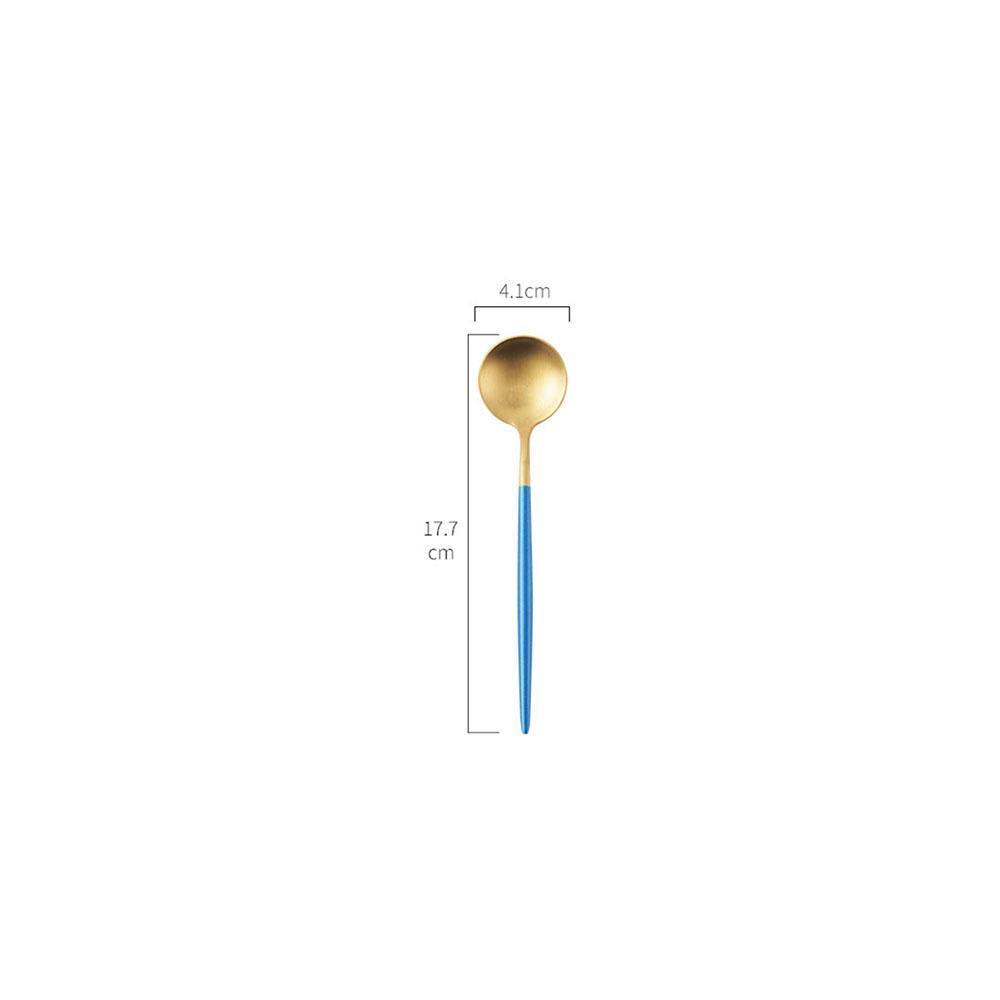 8 Piece Cutlery Set, Blue
