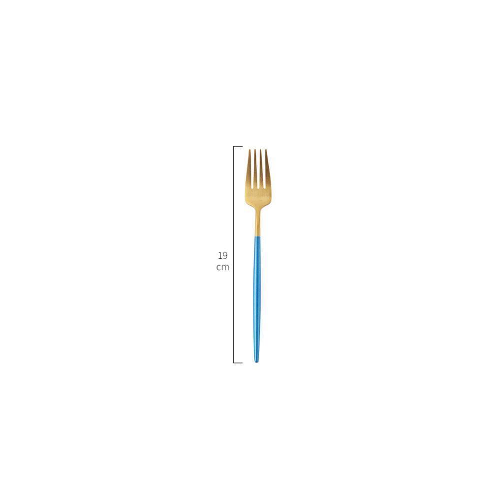 8 Piece Cutlery Set, Blue