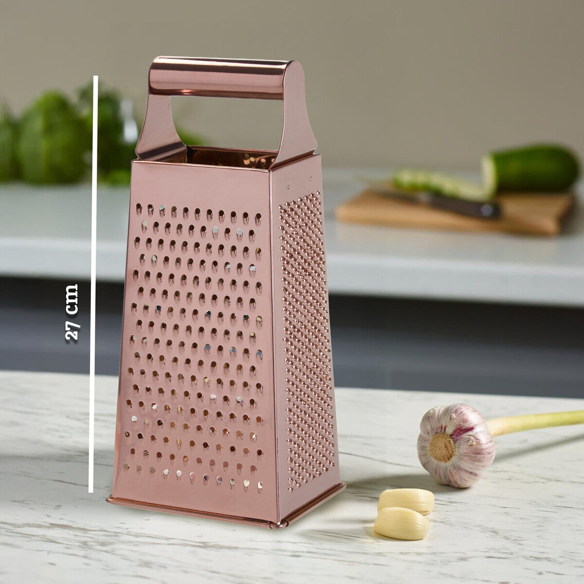 Alchemist Rose Gold Stainless Steel Small Grater