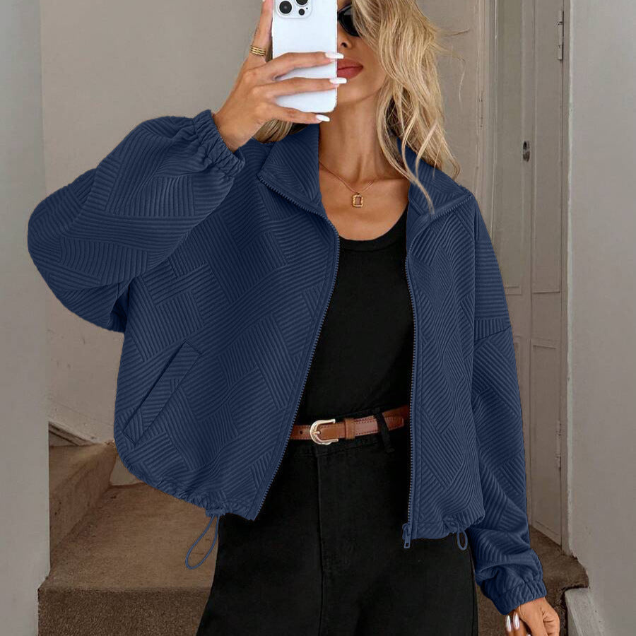 Women's Loose Baseball Uniform Coat