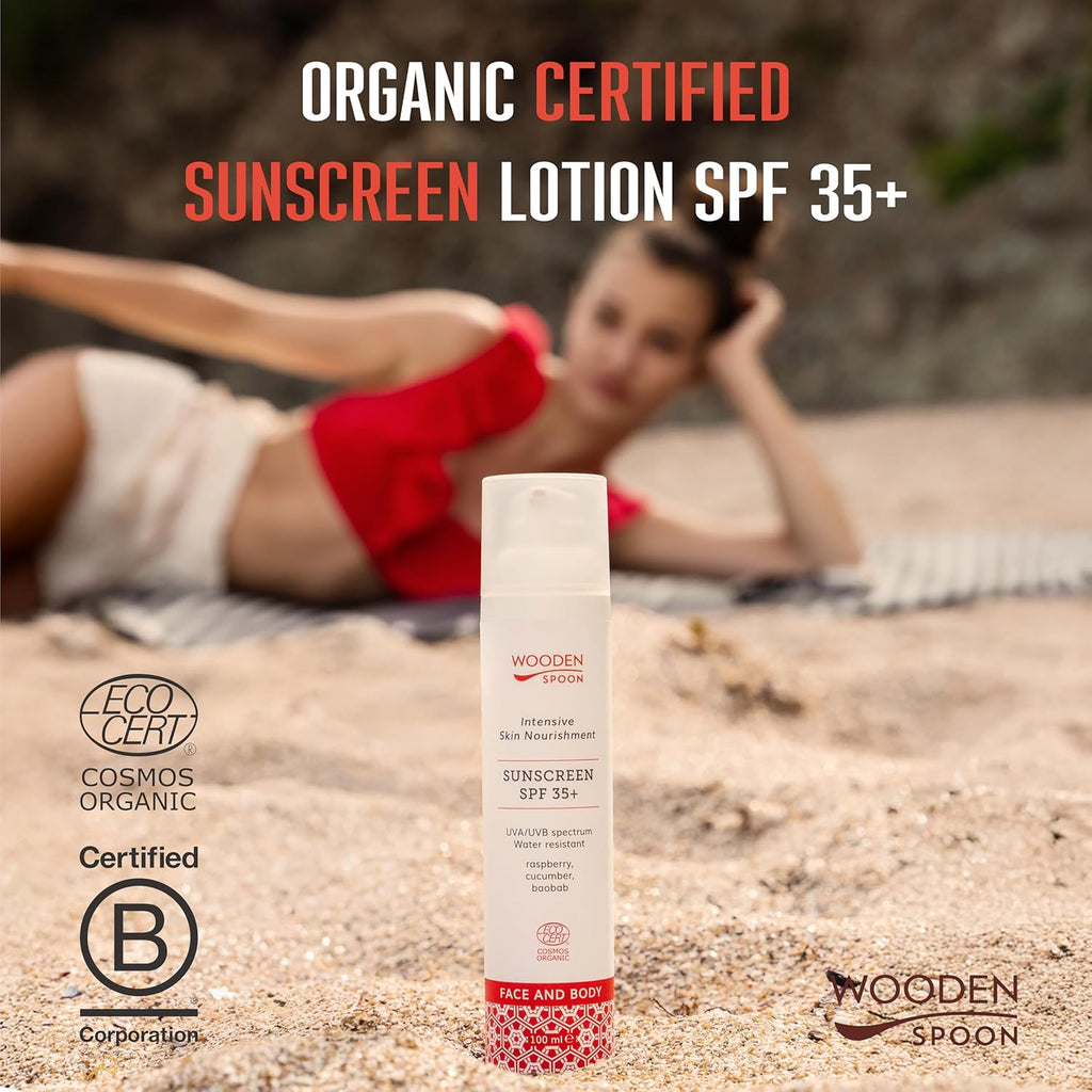 Organic Sunscreen SPF 35+ Intensive Skin Nourishment - 100ml