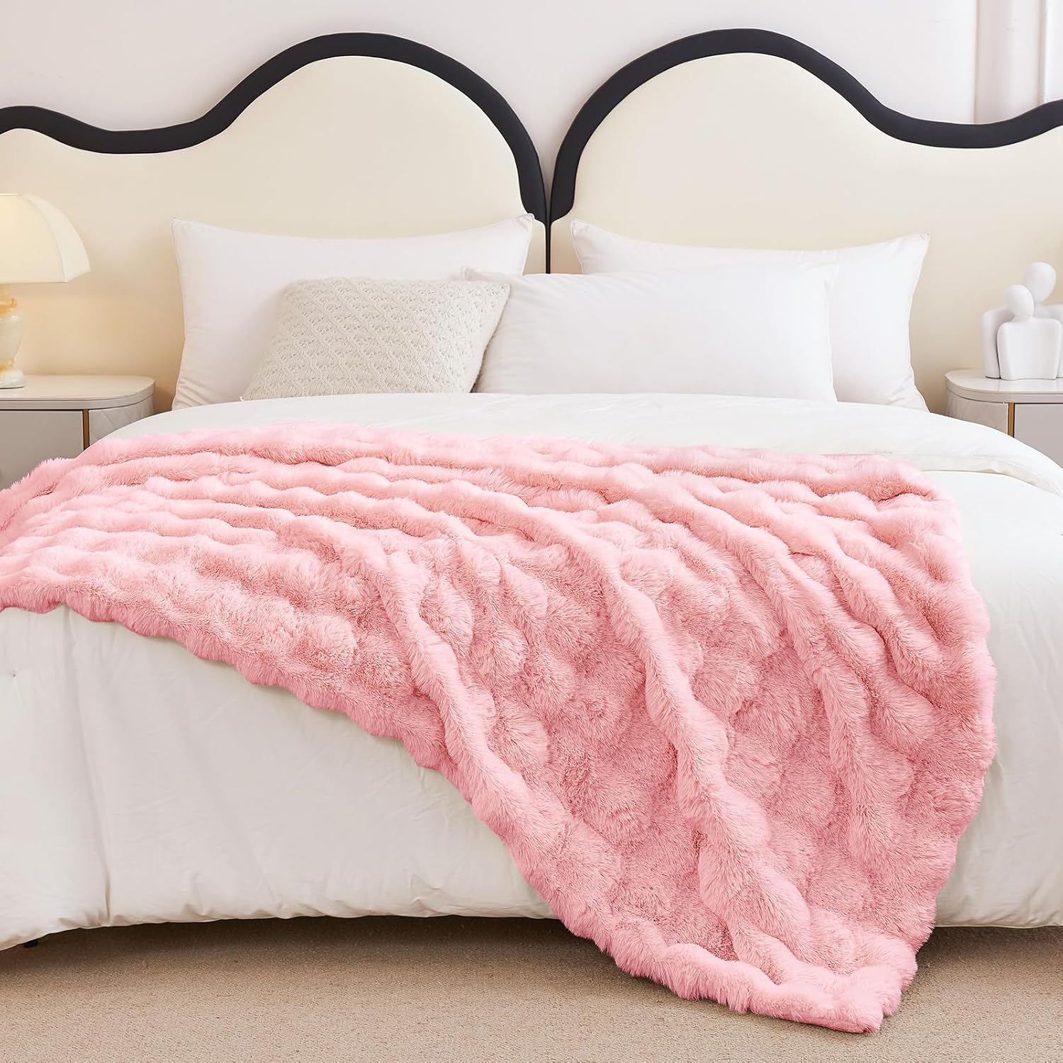 Luxury Faux Fur Throw Blanket