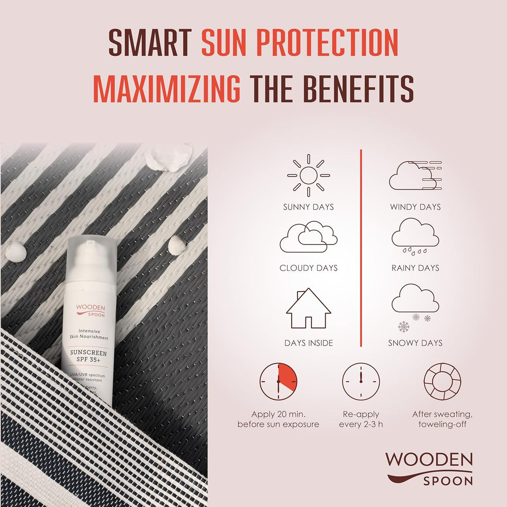 Organic Sunscreen SPF 35+ Intensive Skin Nourishment - 100ml