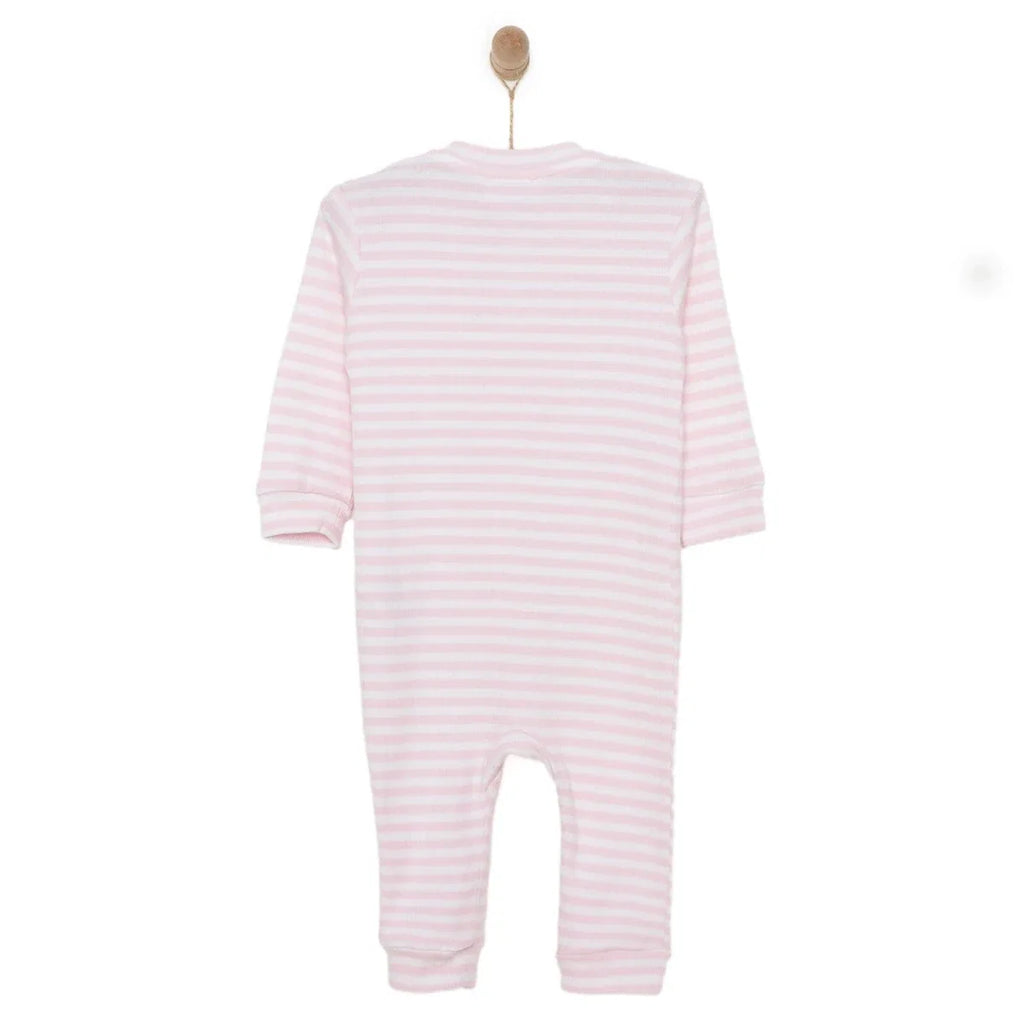HelloBaby Newborn Footless Jumpsuit - Pink